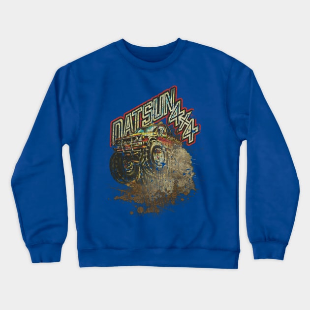 1982 Datsun 720 4X4 Pickup Crewneck Sweatshirt by JCD666